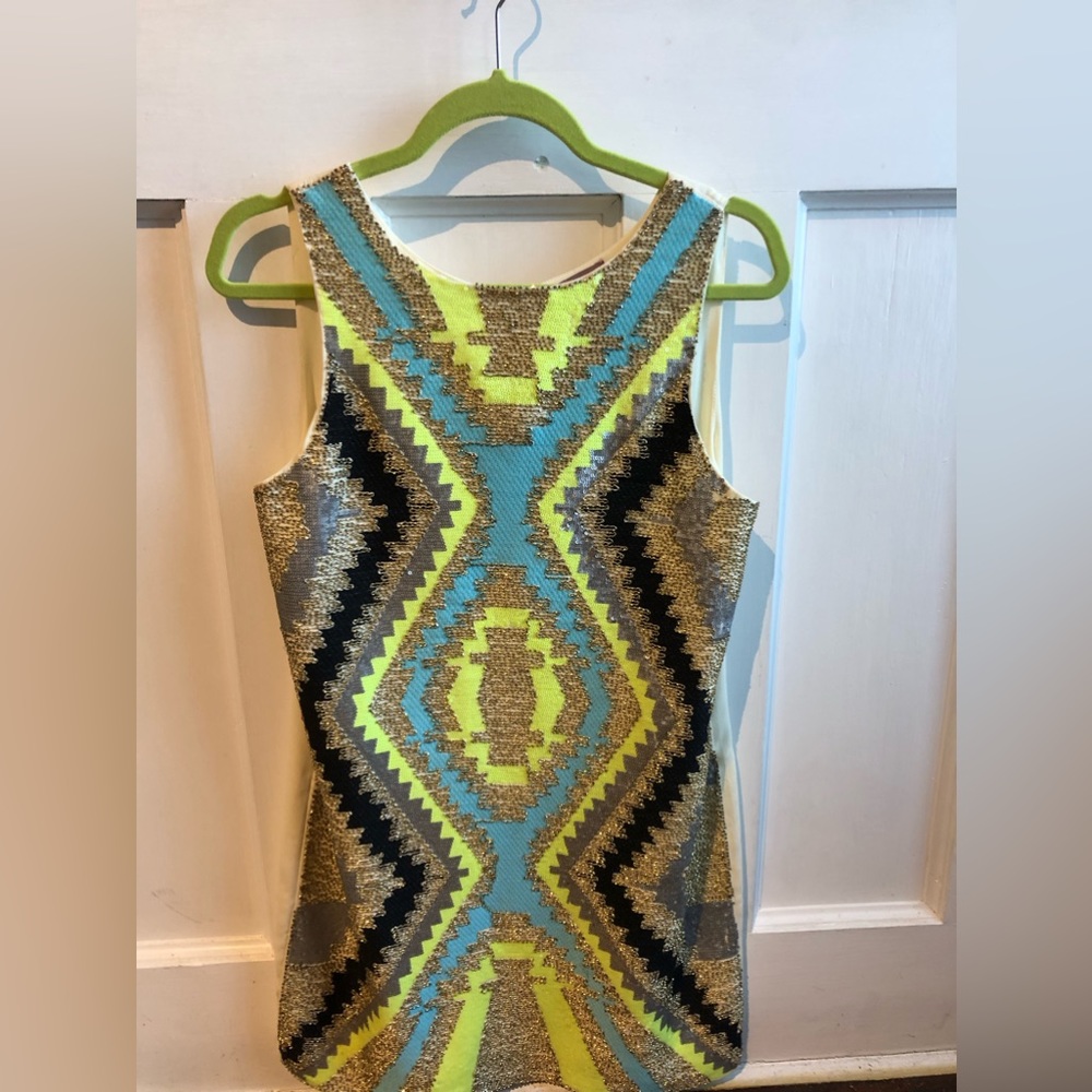 Multicolored Dress, Harper Size M